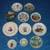 11 Small Decorative Plate or Ashtrays 1 thumbnail
