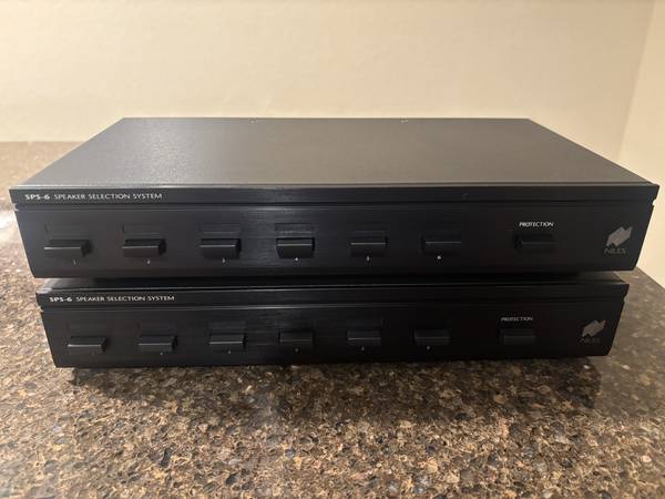 Niles SPS-6 Speaker Selector - 6 Pairs, Protection - Nice Condition 1