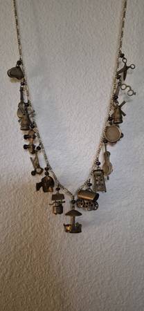 Vintage Pididdily Charm Necklace 1