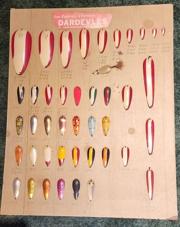 Antique Daredevil Spoon Fishing Collection   Great Condition!! 1