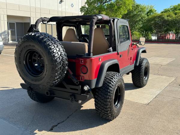 'CONSTRUIDO' - JEEP WRANGLER TJ 1999 - $12,500 (Austin)63439815748867123