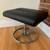 Mid Century Leather Ottoman 1 thumbnail