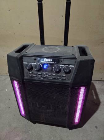 ION Pathfinder 3 Bluetooth Portable Speaker with Wireless Qi Charging 1