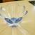 Orrefors Sweden Blue Lotus Petals Crystal Bowl By Jan Johansson 5” Sig 3 thumbnail