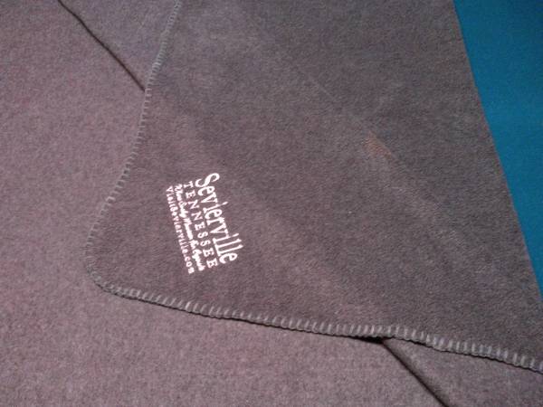 New Gray Forrester blanket embroiderd edging 1