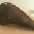 French “Ideale” Leather SADDLE w/SeatPost 1 thumbnail