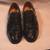 JOHNSTON & MURPHY OPTIMA WINGTIP Size 10 1/2 C MEN BLACK LEATHER 1 thumbnail