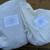 RESTORATION HARDWARE ~ TUFTED CRIB, BASSINET, BED W/ ORGANIC LINEN 8 thumbnail