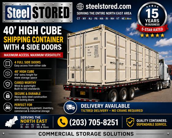 HUDSON VALLEY SHIPPING & STORAGE CONTAINER/CONTAINERS/CONEX/BOX/SHED 1