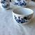 Japanese indigo cherry blossom tea set. 4 thumbnail