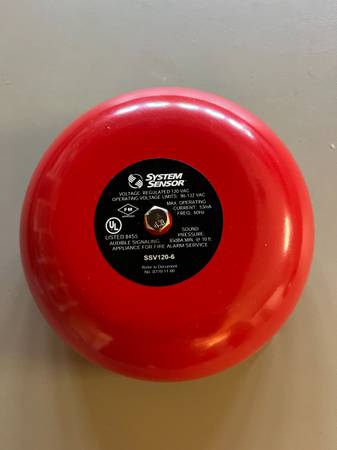 System Sensor alarm bell 1