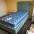 Kids pretty bed frame & headboard, mattress & boxspring 1 thumbnail