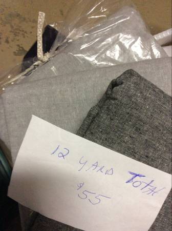 12 Yards Sewing Fabric 1