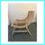 Enzo Berti For Saba Italia Sitar Wood + Rope Chairs, Pair 3 thumbnail