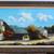 Large 5' Vintage Southwest Desert Landscape Village Art Oil on Canvas 1 thumbnail