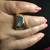 14K Gold Ring with Diamonds and Turquoise (Size 6-7) 4 thumbnail