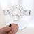 Group of Glass Taper Candle Holders 4 thumbnail
