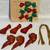 6 PIECES "FAKE, FUN" CHICKEN WINGS for ORNAMENTS, CRAFTS, JEWELRY, ETC 1 thumbnail