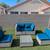 5 Piece Outdoor Wicker Patio Furniture ☀️ Brand New 3 thumbnail