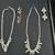lot of BEAUTIFUL VINTAGE CLEAR RHINESTONE NECKLACES EARRINGS 1 thumbnail