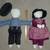 Amish Dolls ~ 2 ~ faceless ~ Bonnet & Hat ~ cloth ~ handmade ~ 20" 3 thumbnail