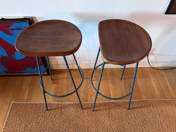 Two counter stools 1