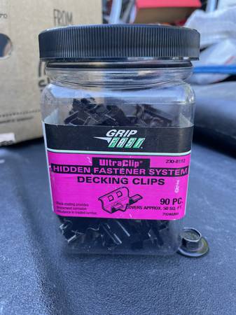 Grip Fast decking clips 1