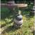 Wagon wheel coffee table with matching lamps 2 thumbnail
