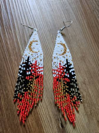 Beaded earrings 1