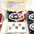 (18) 24 karat gold layered & platinum layered steak Quarter sets. Retails $12 ea 6 thumbnail