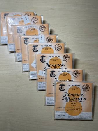 Viola Strings - (4) String Sets, 27 cm. - 50% OFF 1