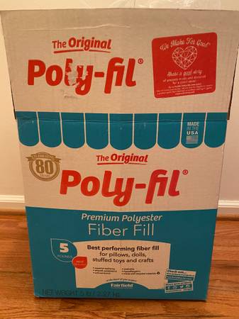 Poly-Fil Premium Fiber , White 1