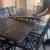 9pc 8 Chair Heavy Hanamint Outdoor Patio Dining Table Set 3 thumbnail