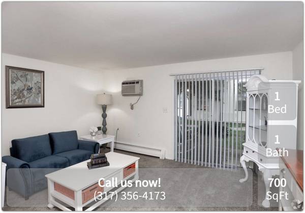 $855 / 1br - 700ft2 - We're right on the bus line! Great 700 sq ft 1 bed, 1 bath! (Indianapolis - 16th Street)63989232652163121