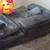 Ovios 104"  Plush Corduroy Gray Cloud Velvet Modular Couch 5 thumbnail