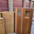 Kitchen/ garage cabinets shaker style in solid cherry wood made by Cabico and Kr 6 thumbnail