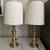Vintage a Pair of Heavy Brass Table Lamp 2 thumbnail