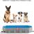 Peteast Foldable Dog Pool with Sturdy Square Design, Durable 82" Lx46 Wx12 D Ext 2 thumbnail