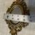 Vintage 1960s New Haven Ornate Gold Oval Clock & Mirrors Burwood Works 14 thumbnail