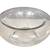 Vintage Poland Glass Concave Convex Double Wall Reversible Flower Vase 5 thumbnail