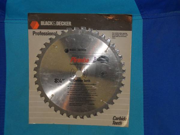 8 1/4" carbide tip saw blades 1