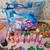 VINTAGE LISA FRANK SPOTTY & DOTTY BACKPACK 3 thumbnail