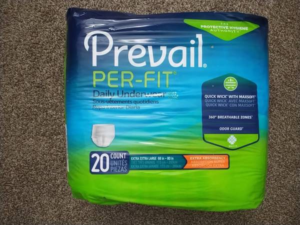 New Prevail unisex size extra extra large 68"-80" 1