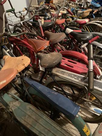 At least 30 Vtg bikes for sale as pkg or separate - cheap 1