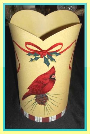 1999 Lenox Tolware Cardinal Wine Cooler 1