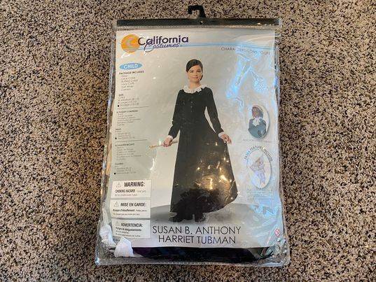 Susan B. Anthony Harriet Tubman Colonial Child Costume 1