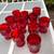 11 Viking Ruby Red MCM Georgian Honeycomb Glasses -Gorgeous 2 thumbnail