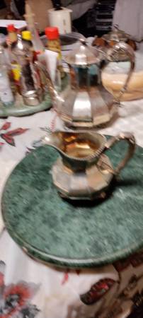 Conjunto de café de tres piezas Reed y Barton - $75 (Haverhill, Mass)63435665629569122