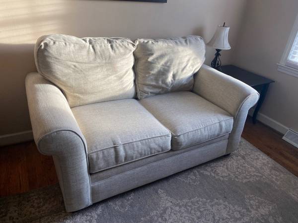 Haverty's Sandy Loveseat 1