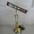 Polished Brass Piano Desk Vintage Art Deco Table Lamp 20" Tall 8 thumbnail